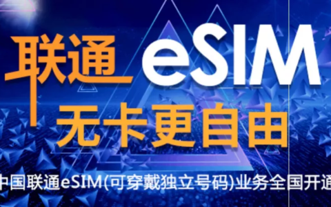 中国联通办理esim附属卡，办理异地副卡