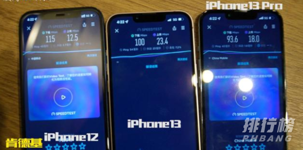 iphone13pro信号测试_iphone13pro信号对比