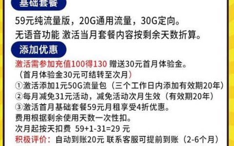 电信飞神卡怎么办理 每月100G流量仅需9元