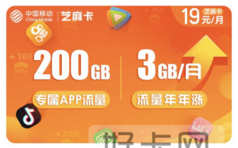 移动芝麻卡29元套餐定向流量有哪些？