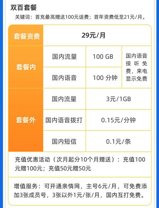 【好卡网】中国广电双百套餐办理链接，你知道吗？