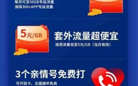 中国广电大电卡 19元月租含162G通用+30G定向+可开副卡