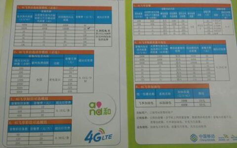 中国移动保留号码最低多少钱一个月？