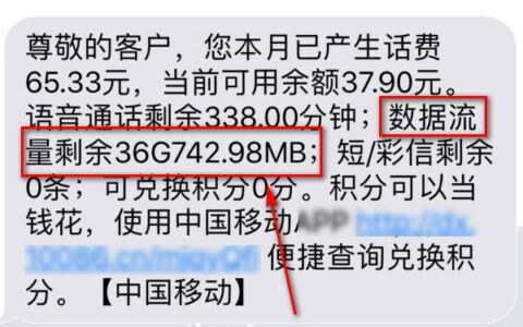 如何查询流量使用情况？中国移动提供多种查询方式