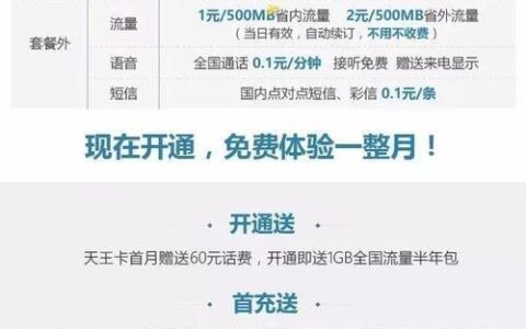 天王卡和大王卡网速一样吗？