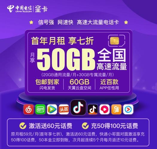 中国电信星卡29元2023版：月租29元，流量40GB，语音免费