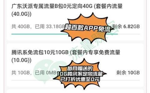 沃派青春卡定向流量包括哪些软件？看完这篇文章就懂了
