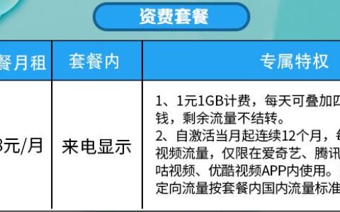 移动定向流量包含哪些软件？