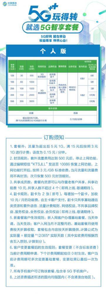 移动号码最低套餐是多少钱？2023年最新价格