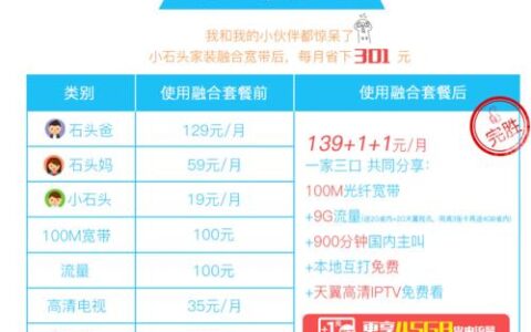 电信宽带139套餐划算吗？看完这篇文章就知道了