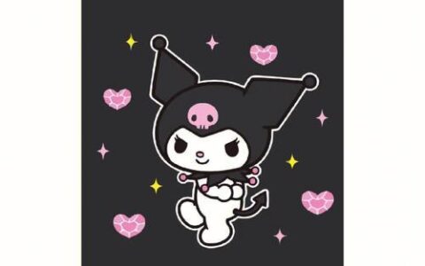 库洛米的手机：黑色小恶魔的时尚潮品