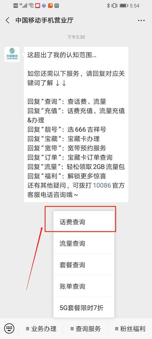查一下我的手机话费：快速掌握话费情况的方法