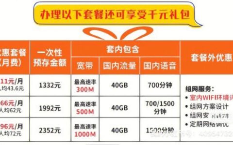 中国联通300兆宽带：高性价比家庭宽带选择