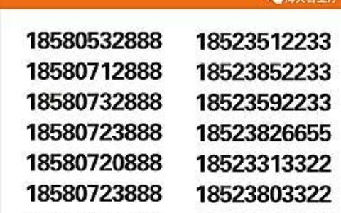 联通选号：轻松挑选您的专属靓号