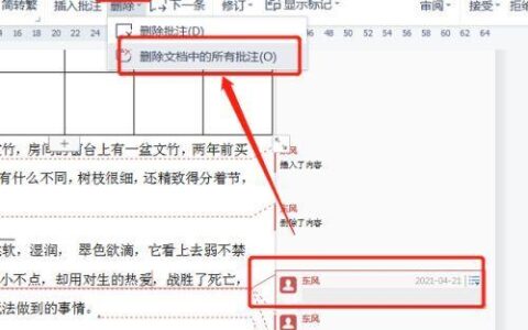 Word附注怎么取消？